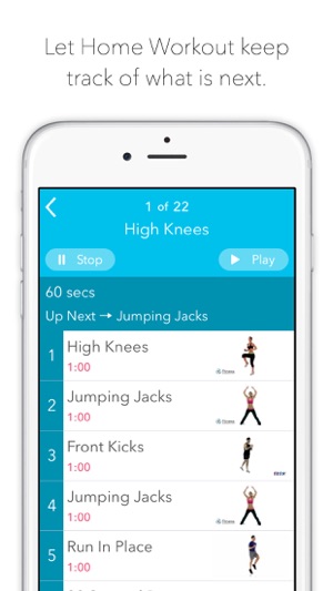 Home Workout : Audio Fitness Trainer(圖2)-速報App