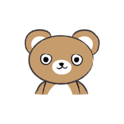 Round Round Brown Bear stickers by wenpei icon