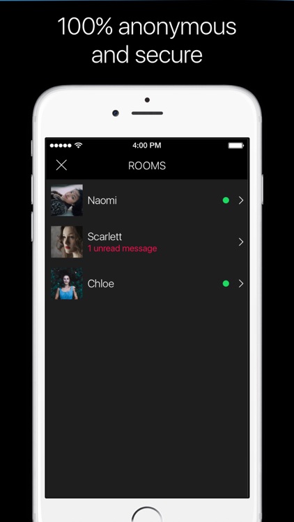 Hooked – anonymous dating app screenshot-3