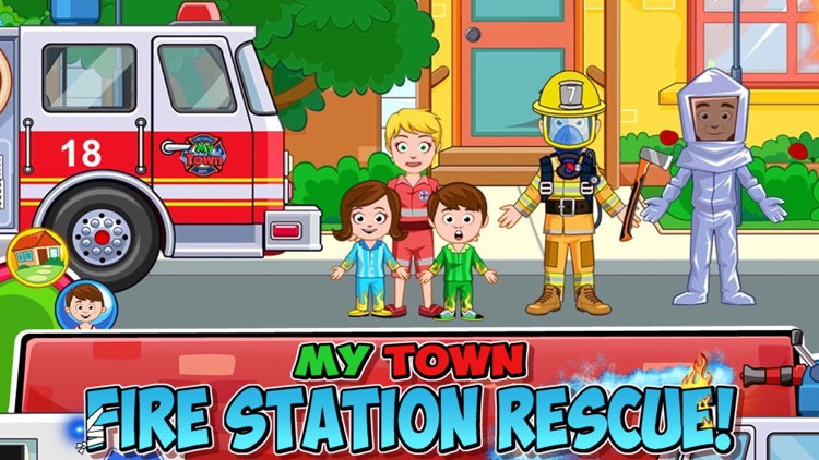 My Town : Fire station Rescue
