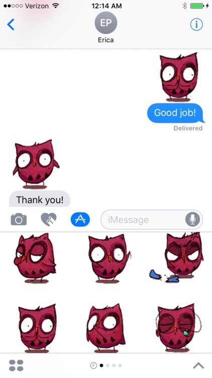 Owl Emojis screenshot-4