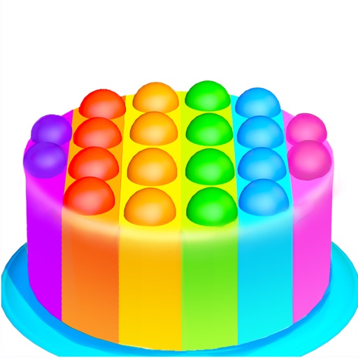Cake Art: Pop It Baking Games Icon