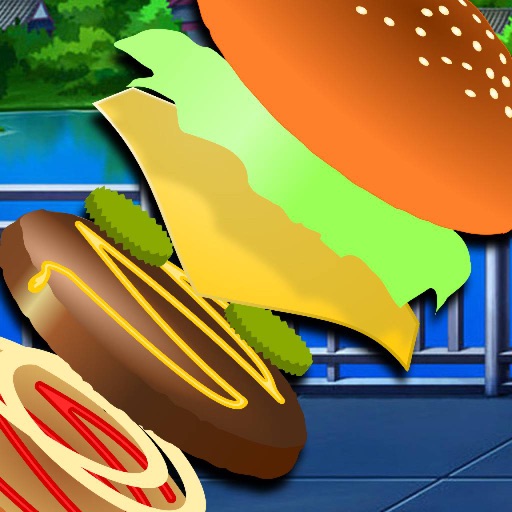Topple - Burger Rush iOS App