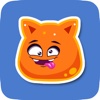 Animated Cat Stickers for Messaging