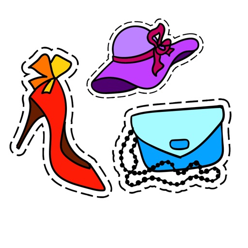 Fashion Girl Stickers icon