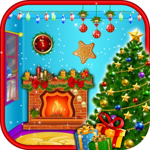 Christmas Room Decoration - Free kids game iOS App