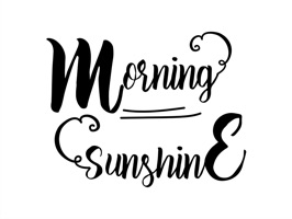 A new day has come - send a pretty good morning message to your friends and family or imply remind them of the morning coffee