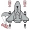 The free game "Fly Doodle Space", game of challenge