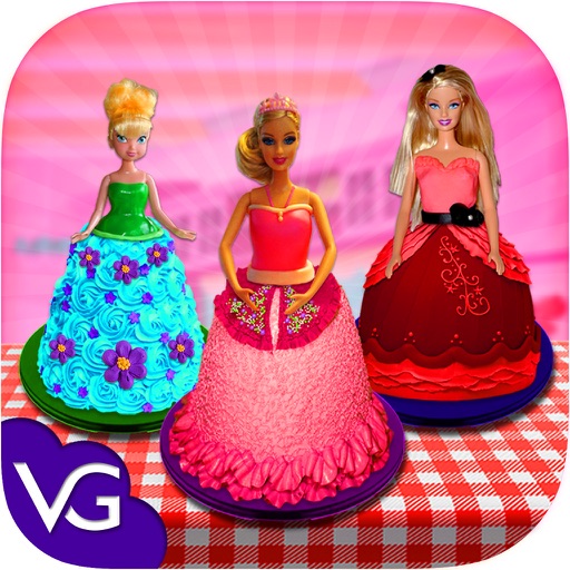 DIY Princess Doll Cake Shop Baker - Design It Girl
