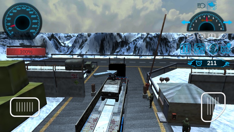 Army Transport Truck Driver 3D