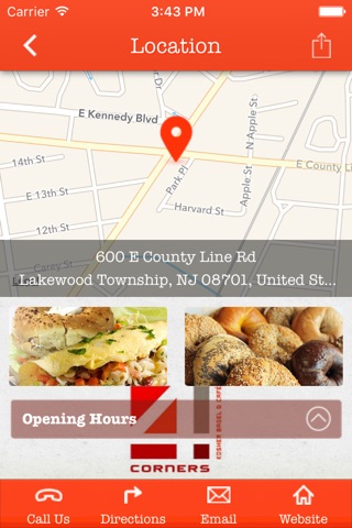 4 Corners Bagel & Cafe - Lakewood, New Jersey screenshot 3