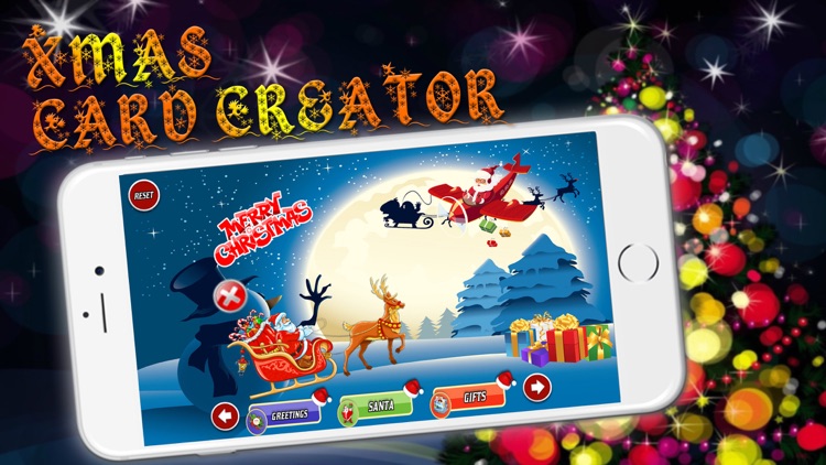 Merry Christmas Card Maker: Make Santa Claus Cards screenshot-3