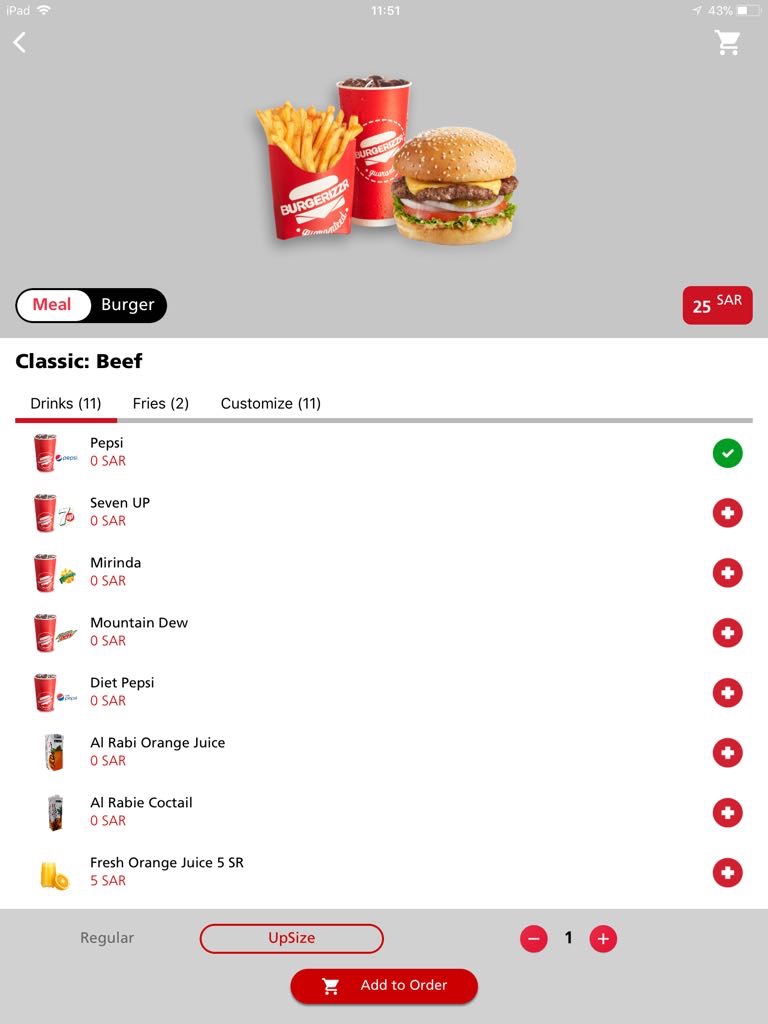 Burgerizzr screenshot 3