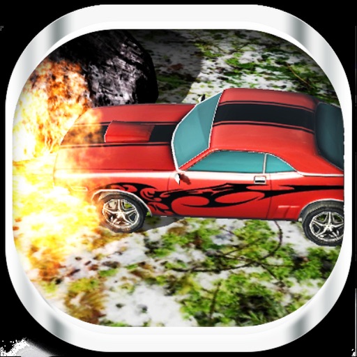 Red Car Racing Game Icon