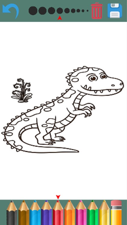 Dinosaur Coloring Kid Book screenshot-4
