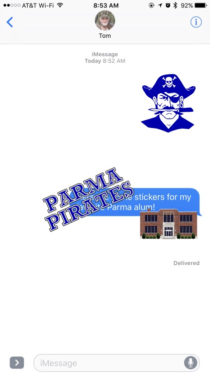Parma Pirates Sticker Pack
