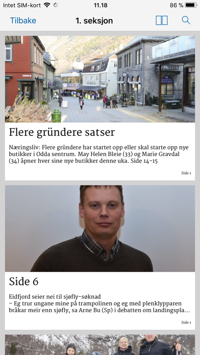 Hardanger Folkeblad eAvis screenshot 4