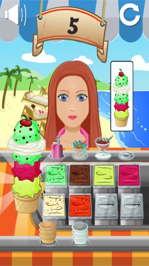 Ice Cream Parlor in Paradise - ice cream