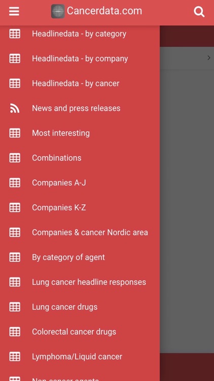 cancerdata - new cancer drugs screenshot-3