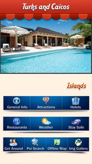 Turks and Caicos Island Offline Guide