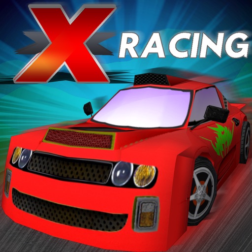 X Racing Free : Fun Car Racing Games For Kids Icon