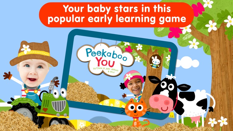 Peek a Boo Farm Animals Sounds screenshot-0