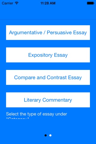 E-GPS Essay/Ensayo: writing essays in En or Sp screenshot 2