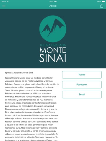 Sinai for iPad screenshot 2
