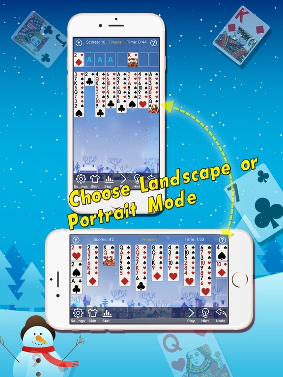 Freecell: Christmas - Play Classic Solitaire Cardsのおすすめ画像3