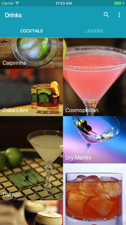 Drinks & Liquors