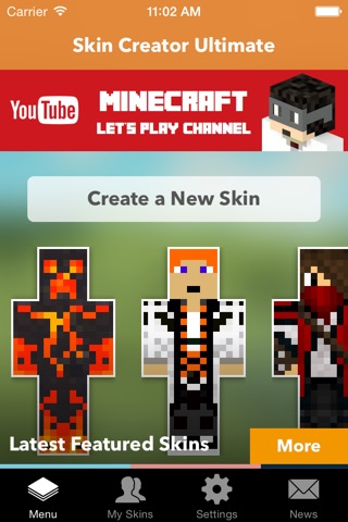Skin Creator PE for Minecraft screenshot 2
