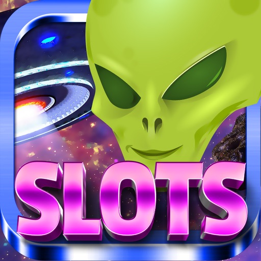 UFO Slots Alien Attack - Free 777 Casino Machine icon