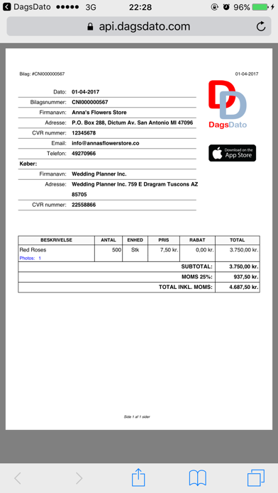 How to cancel & delete DagsDato – professional email PDF receipts from iphone & ipad 4
