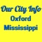 The Oxford MS City app brings together contact information as well as directions to businesses and sports venues