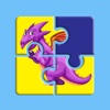 Magic Dragon Jigsaw Puzzle for Kids