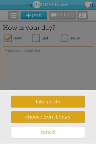 Psoriasis Social Network screenshot 4