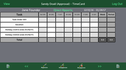 How to cancel & delete eFAACT TimeCard from iphone & ipad 4