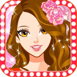 Princess shining dress - Make up game for girls