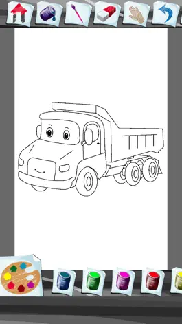 Game screenshot Truck Coloring Book hack