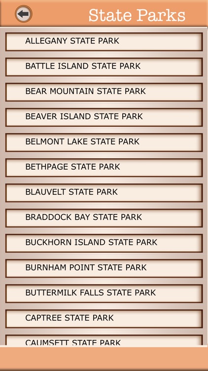 New York Campgrounds & Hiking Trails Offline Guide screenshot-3