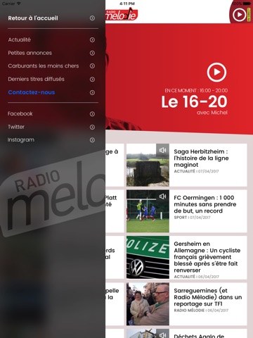 Radio Mélodie screenshot 3