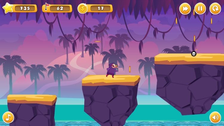 Running games : Fantasy bird run adventure - free