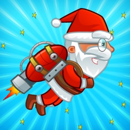 Jetpack Santa Claus Christmas