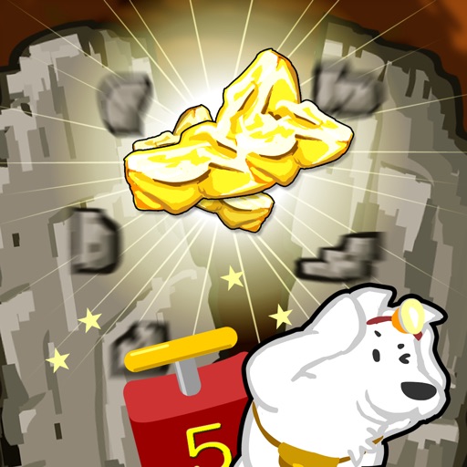 Blow up the rock! Division of Gold for Kids Icon