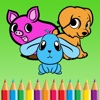 Pet Painting, Coloring and Drawing Animal for Kids