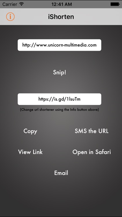 iShorten - URL Shortener (bitly, TinyURL, etc.) screenshot-3
