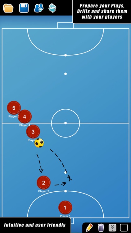 Coach Tactic Board: Futsal
