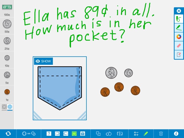 how png to mac convert to jpg on the Math Center Pieces, â€ŽMoney by Learning the App on Store