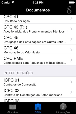 iCPC - Glossário Contábil screenshot 4