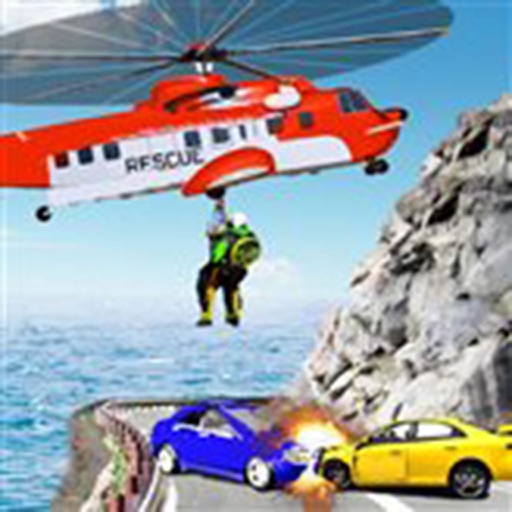 Real Rescue Adventure Helicopter Game Icon